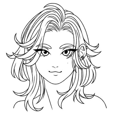 Bust - Lineart